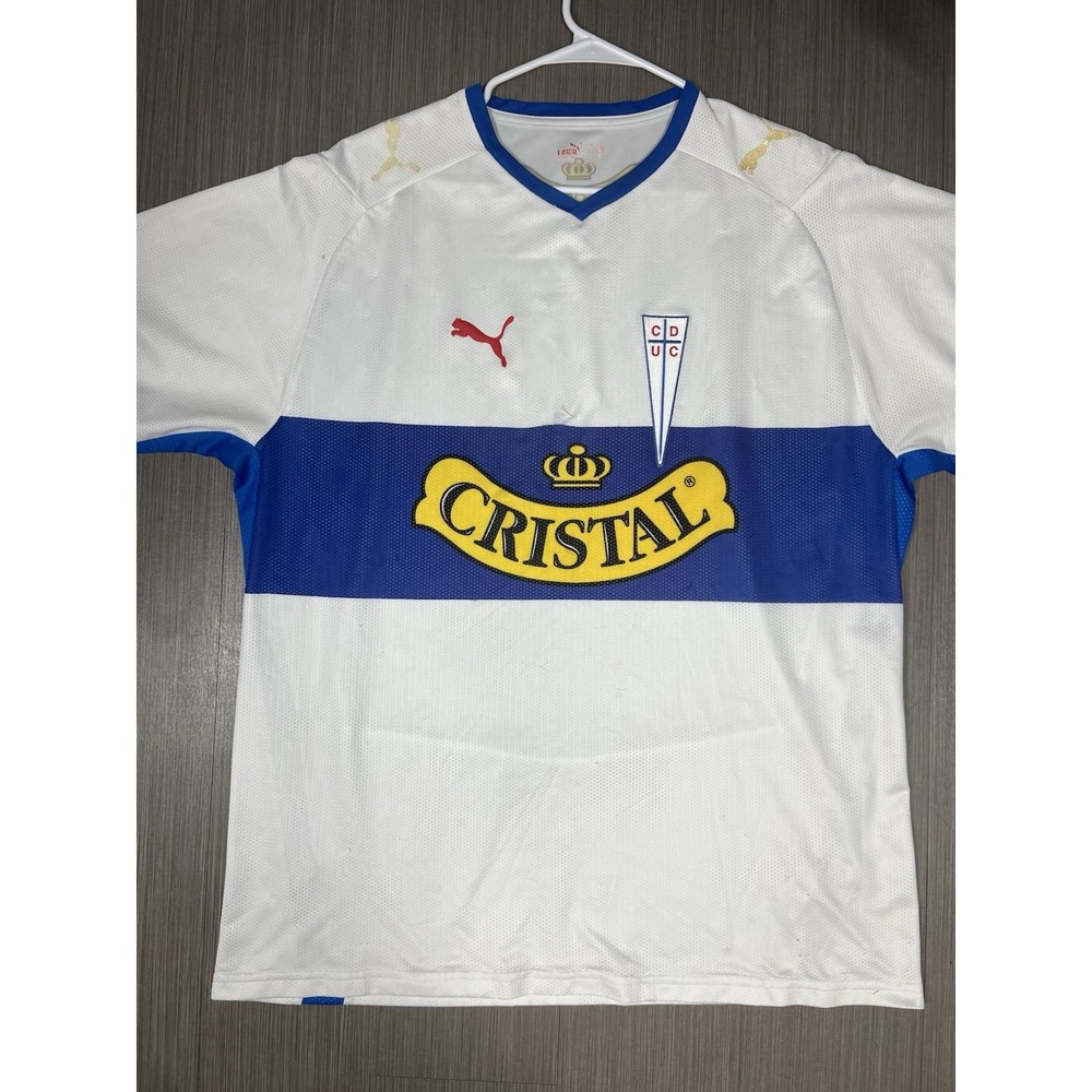 Universidad Católica De Chile Rare Late 2000s Soccer Jersey Puma Men's XL